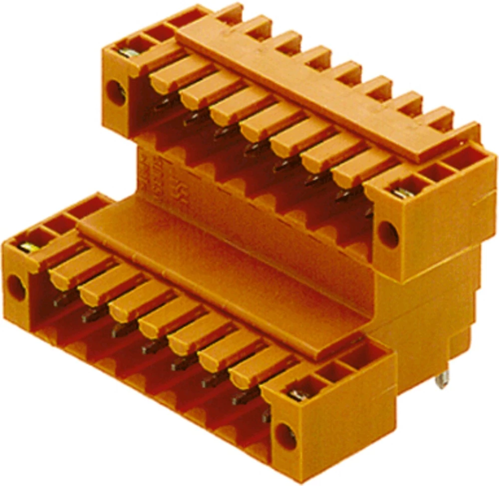 Utični konektor za tiskanu pločicu 1669660000 Weidmüller narančasta sadržaj: 10 komada slika