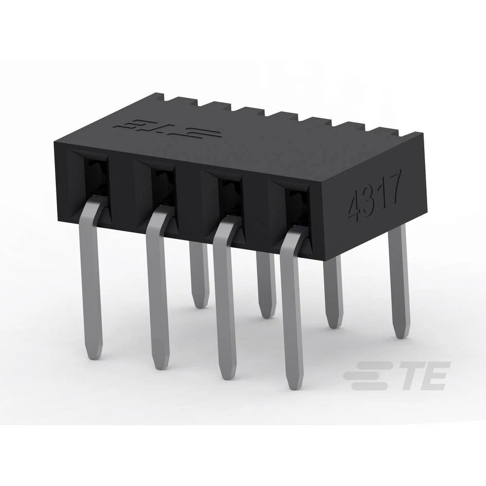 TE Connectivity ugradna standardna letva sa ženskim kontaktima 2314928-4 1 St. Tube slika