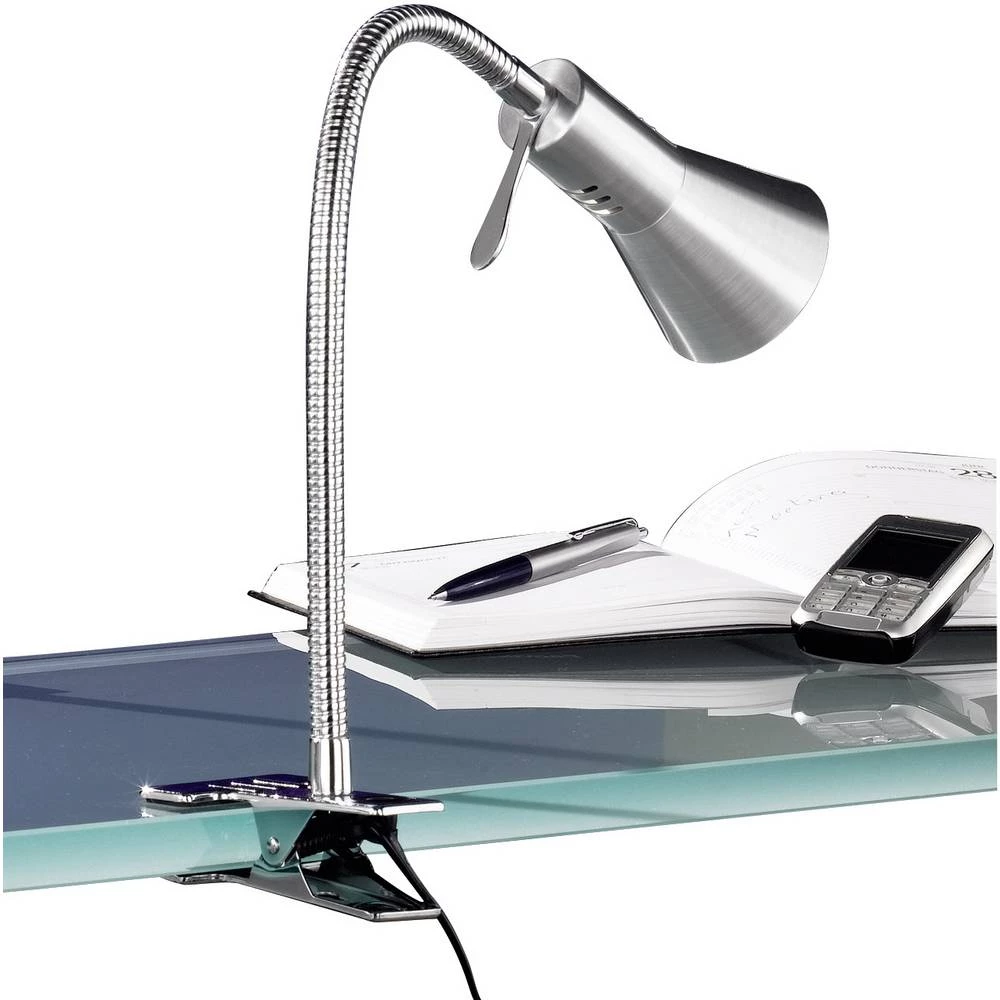 Fischer & Honsel Cleveland 82691 svjetiljka sa stezaljkom E14 aluminij slika