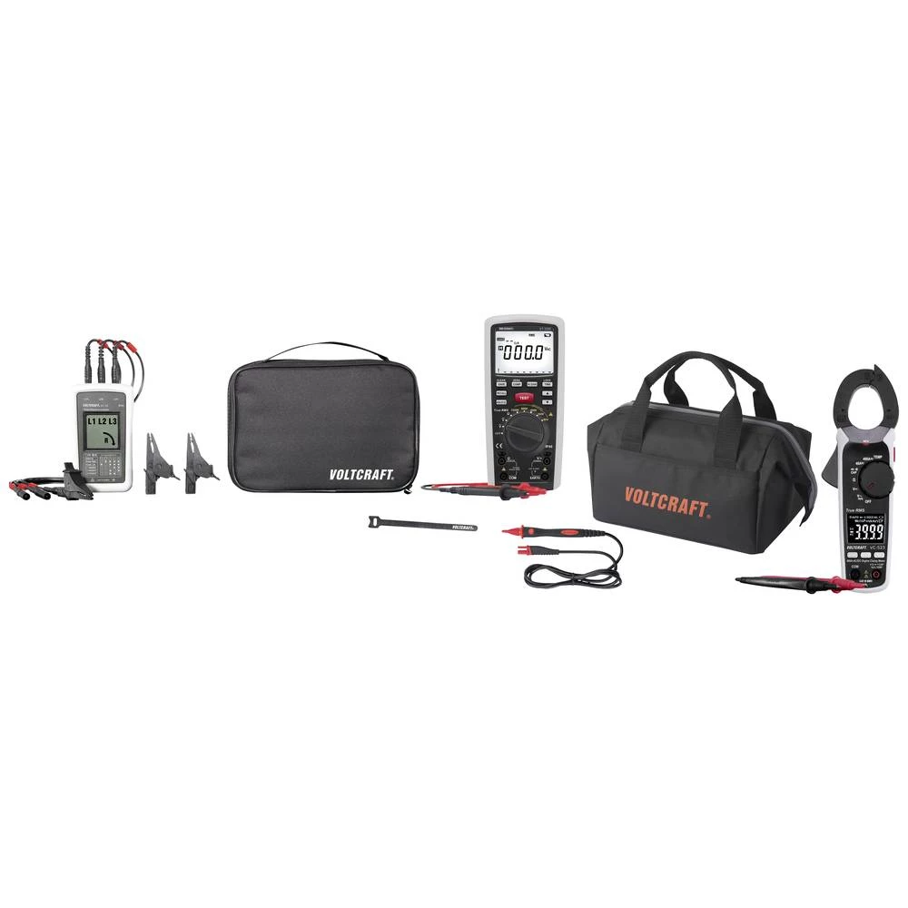 VOLTCRAFT ET-200+VC35-Set set mjernih uređaja za motore i pogone 50 V, 100 V, 250 V, 500 V, 1000 V 20 GΩ slika
