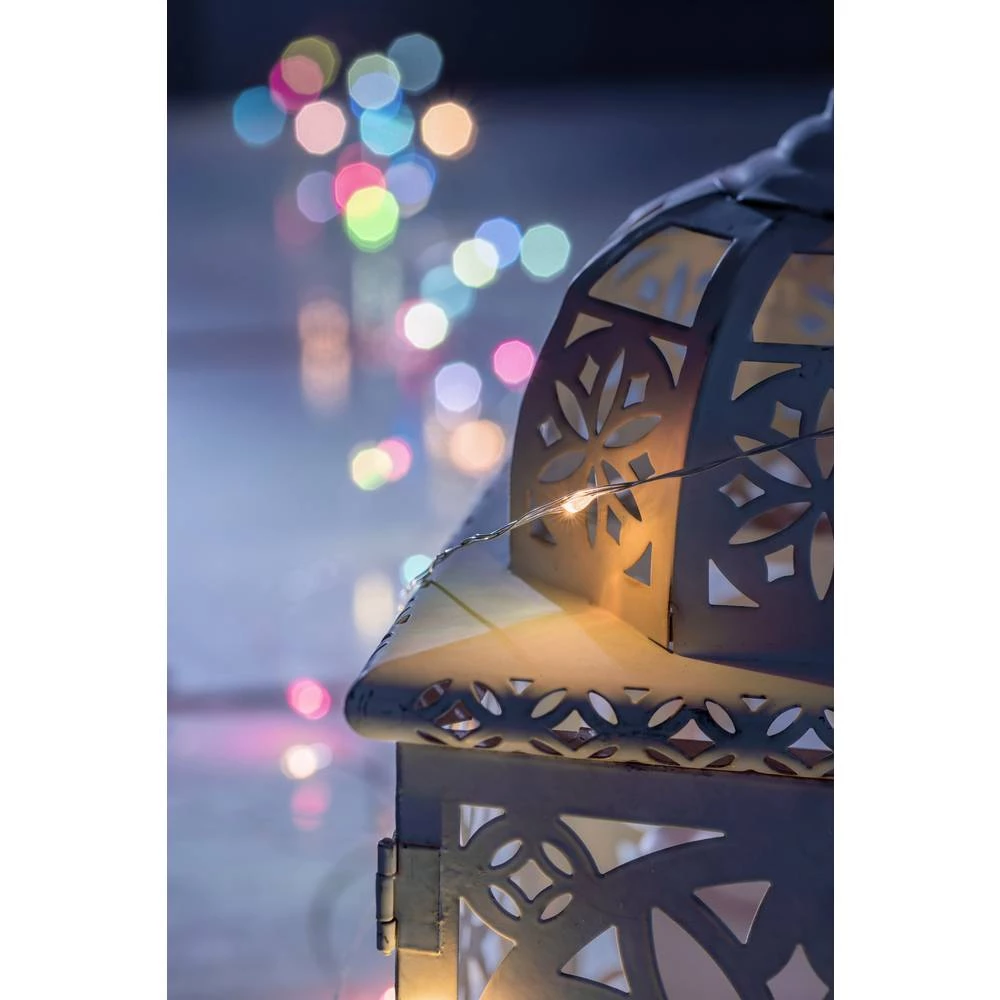 Konstsmide 6331-590 Mikro svjetlosni lanac Unutra ATT.CALC.EEK: A (A++ - E) strujni pogon LED RGB Osvjetljena duljina: 9.9 m slika