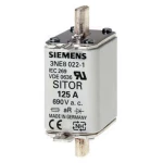 uložak osigurača Veličina osigurača = 0 125 A 690 V Siemens 3NE10220