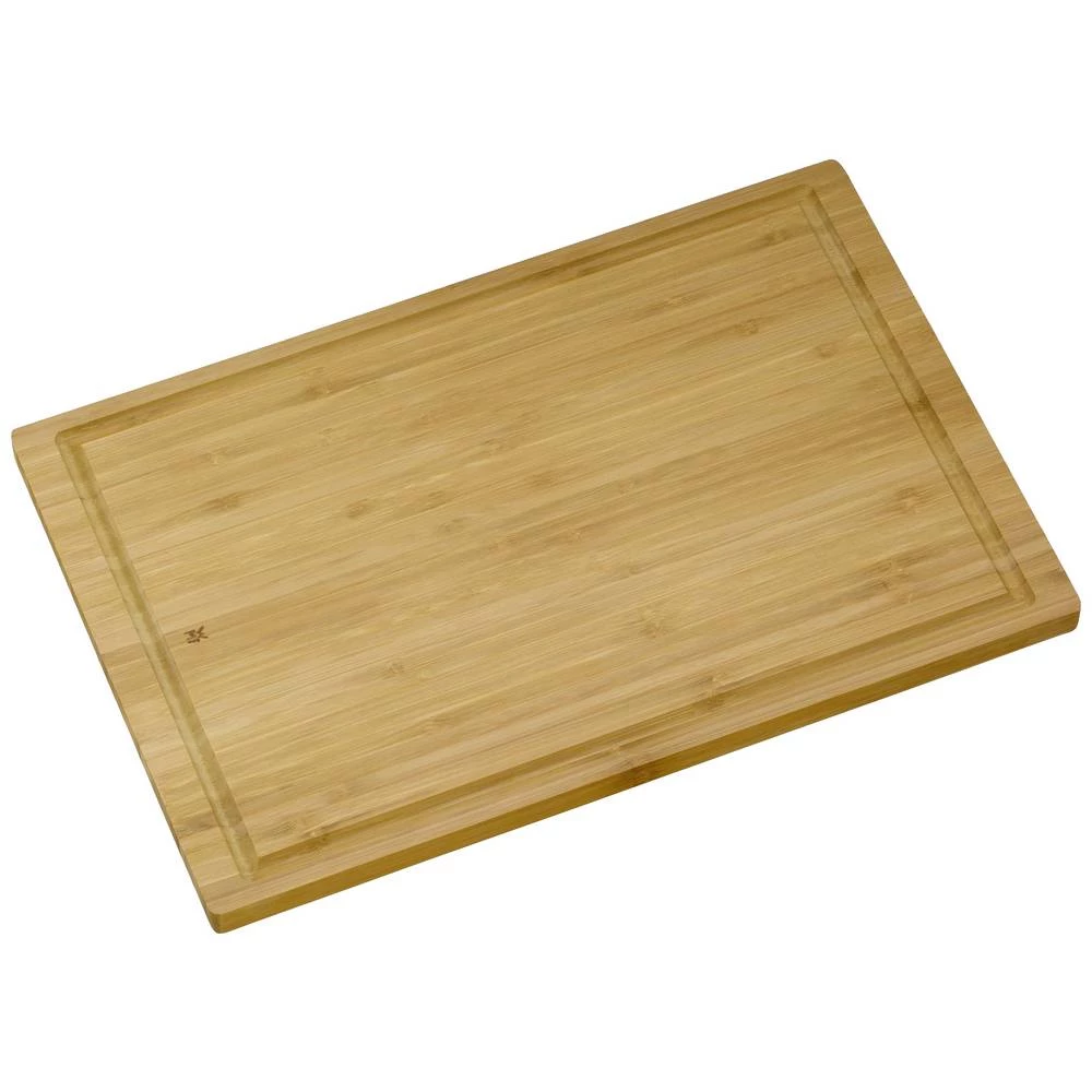 WMF 3201000234 Daska za rezanje pravokutna 45x30x1,9cm Velika drvena daska s utorom za sok slika