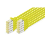 Digitus DK-1644-A-030-Y-10 RJ45 mrežni kabel, Patch kabel CAT 6a S/FTP 3.00 m žuta  1 St.