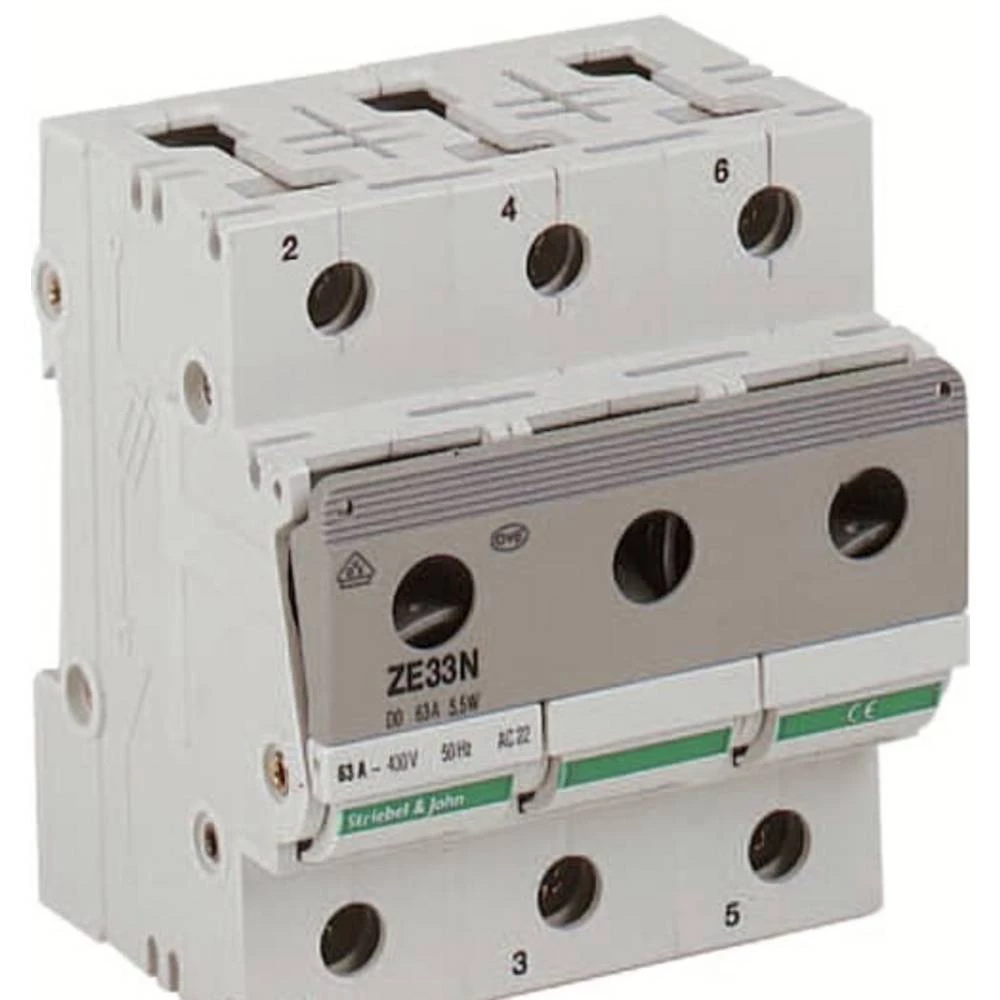 <br>  Striebel & John<br>  2CPX061004R9999<br>  sigurnosna teretna rastavna sklopka<br>  <br>  <br>  <br>  3-polni<br>  63 A<br>  <br>  400 V<br>  1 St.<br> slika