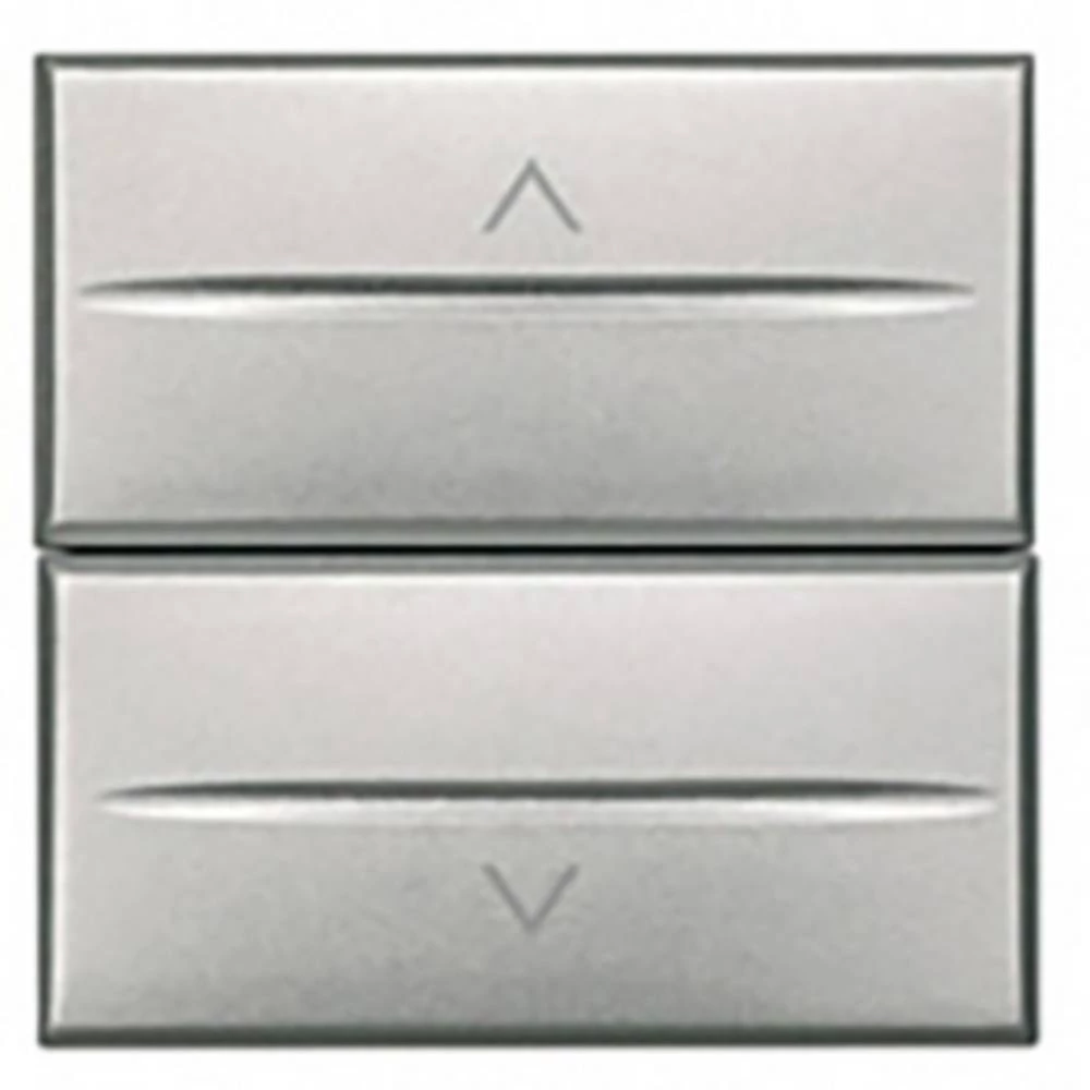 Legrand   prekidač/tipkalo za žaluzine Axolute aluminij boja HC4027/2 slika