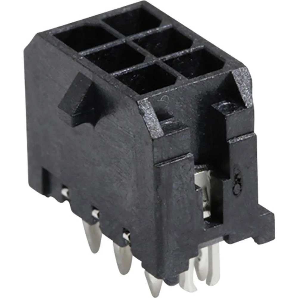 Molex ugradna standardna letva s muškim kontaktima Ukupan broj polova 6 Raster: 3 mm 430450625 1 St. Tray slika
