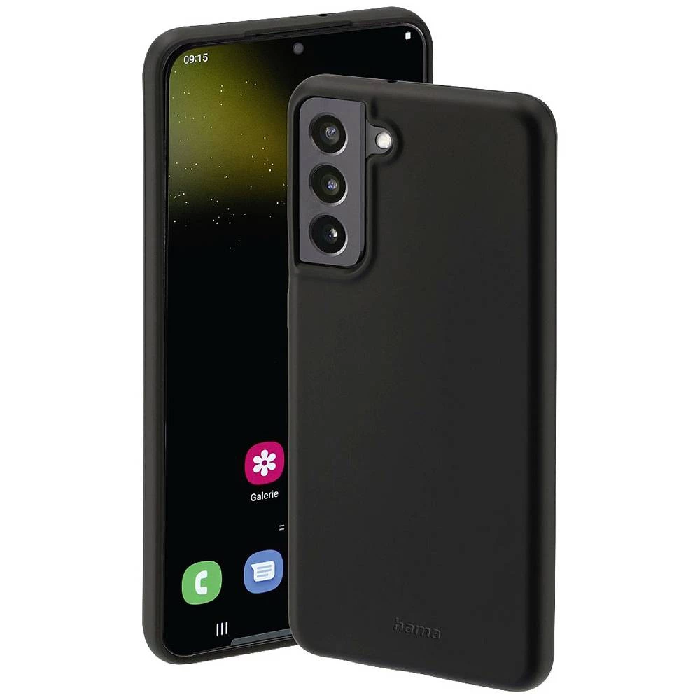 Hama Finest Feel stražnji poklopac za mobilni telefon Samsung Galaxy S22+ crna slika