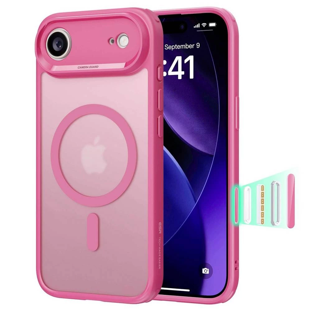 ESR torbica Apple iPhone Air ružičasta, prozirna 1A86200501 slika
