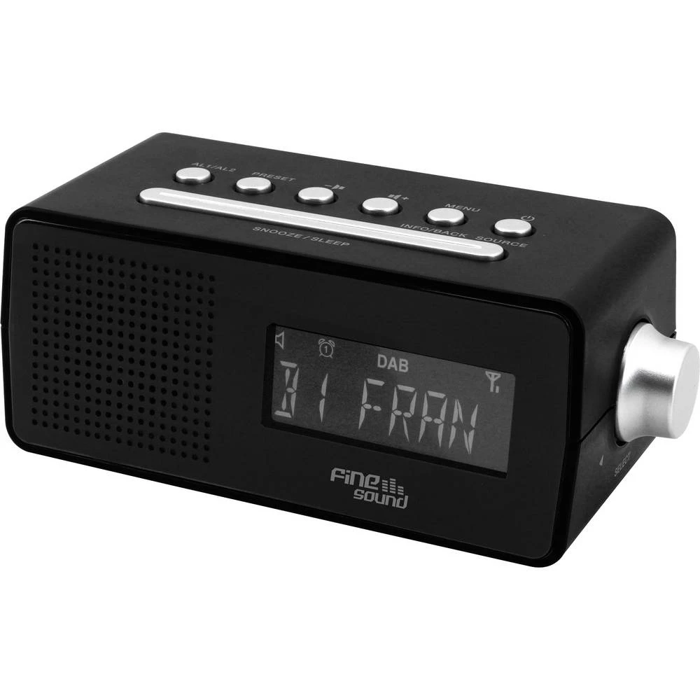 FineSound    FS1    radio sat    DAB+ (1012), ukw    DAB+, ukw        funkcija alarma    crna slika