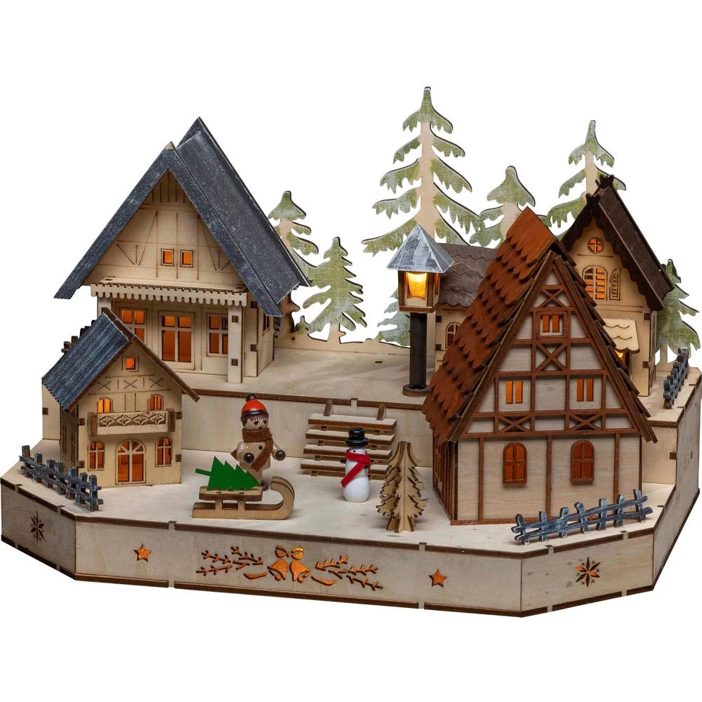 LED kulisa Selo Toplo-bijela LED Konstsmide 3235-100 Šarena boja slika