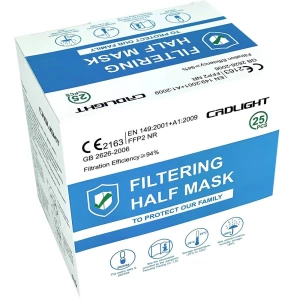 CRD Light CRDFFP2 zaštitna maska bez ventila ffp2 25 St. DIN EN 149:2001 + A1:2009 slika