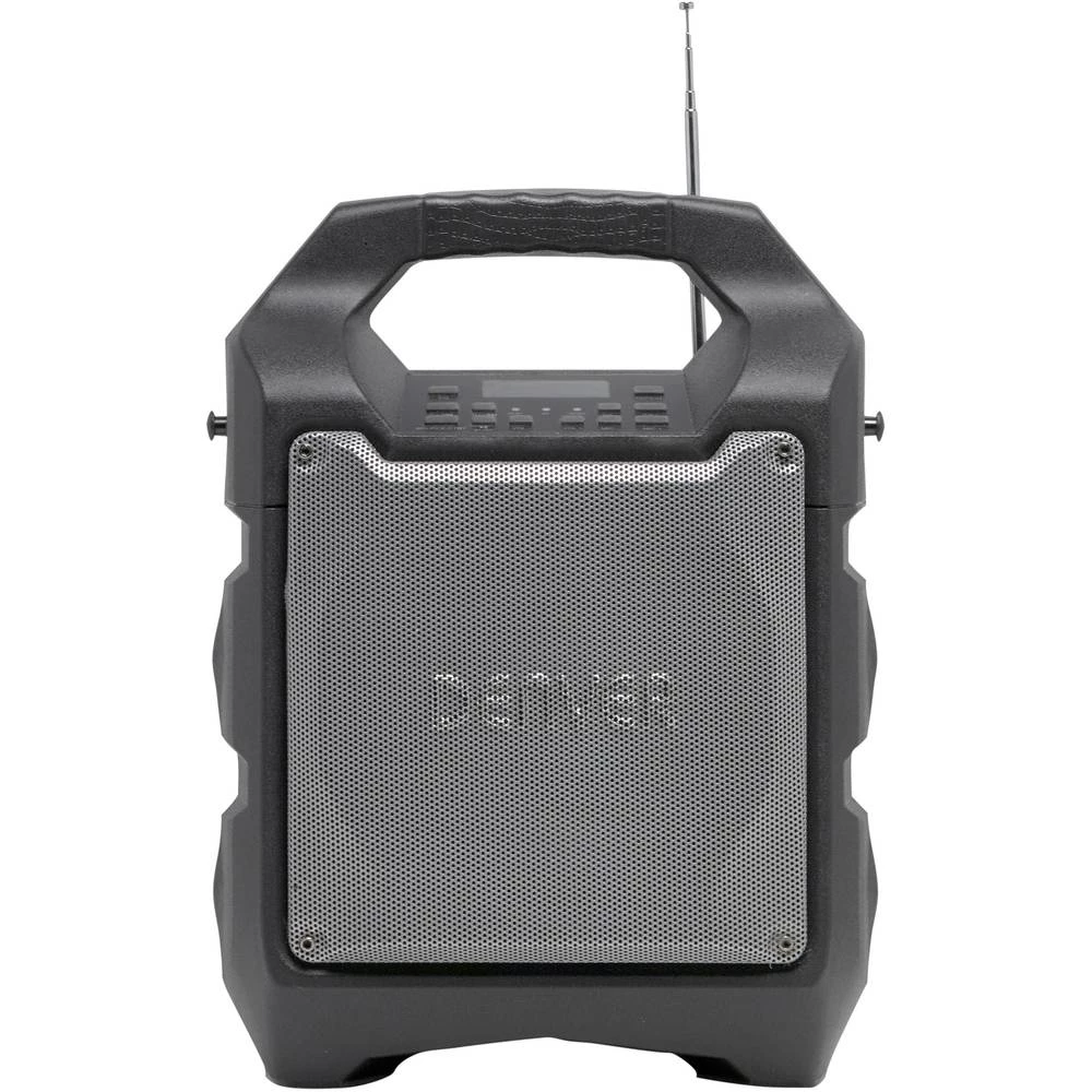 Prijenosni zvučnik 12.7 cm 5 " Denver TSP-203 pogon na punjivu bateriju , strujni pogon 1 ST slika
