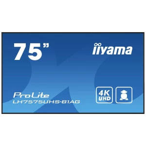 Iiyama ProLite LH7575UHS-B1AG Digital Signage zaslon Energetska učinkovitost 2021: G (A - G) 190.5 cm (75 palac) 3840 x slika