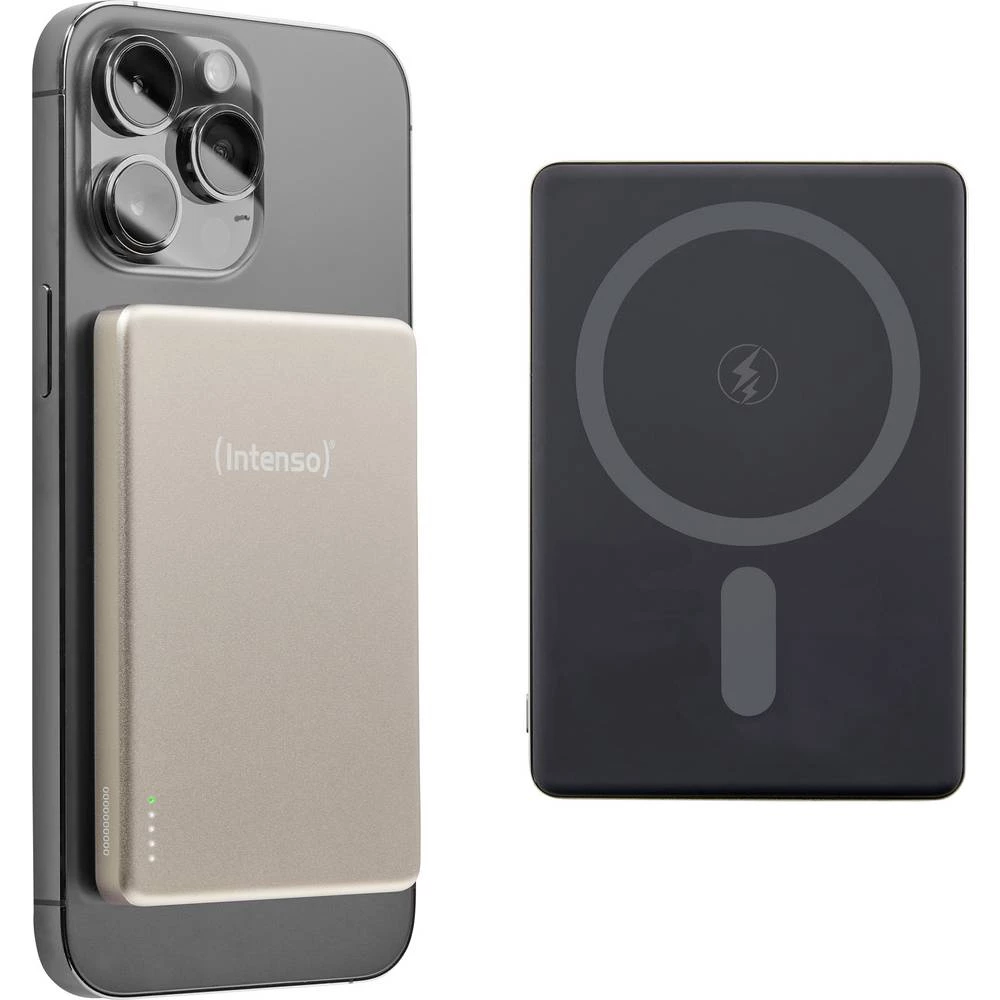 Intenso Intenso Power Bank MW5000 champagne powerbank (rezervna baterija) 5000 mAh Power Delivery LiPo USB-C® šampanjac slika