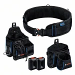 Bosch Professional Kit belt 108, GWT 2, GWT 4, 2x holder 1600A0265R majstor, obrtnik tornica za alat za remen neopremljena - komplet