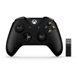 Microsoft Wireless Controller Igraća konzola gamepad Xbox One, Xbox One S, PC Crna Windows® 10 Wireless Adapter