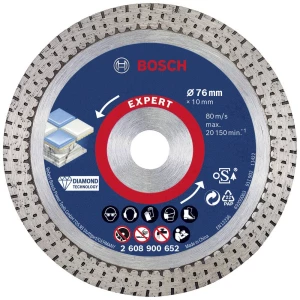 Bosch Accessories 2608900652 EXPERT HardCeramic dijamantna rezna ploča promjer 76 mm   1 St. slika
