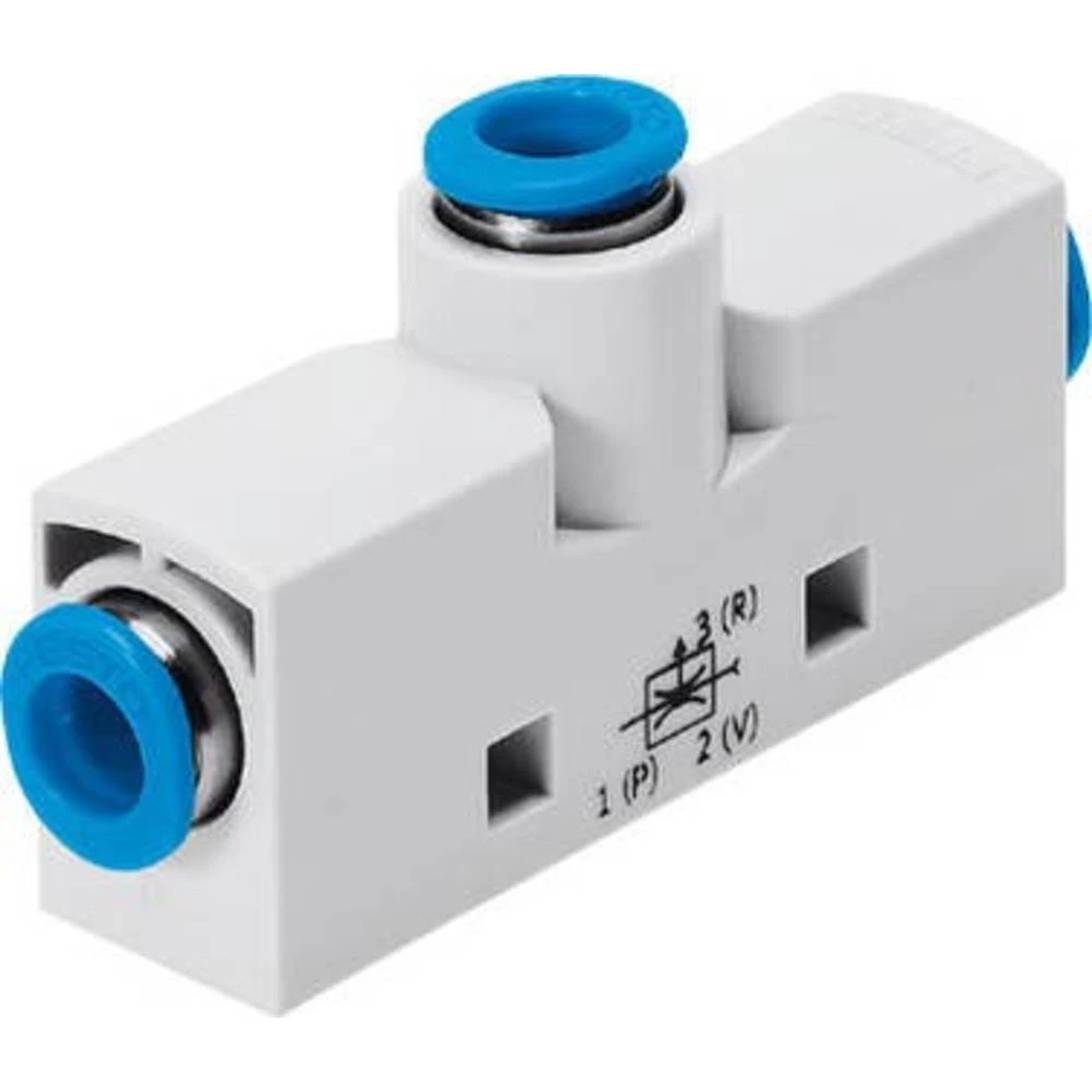 FESTO vakuumska usisna mlaznica VN-07-M-T3-PQ2-VQ2-RQ2 193537 QS-6 Nazivna širina 0.70 mm Materijal kućišta POM Brtveni slika