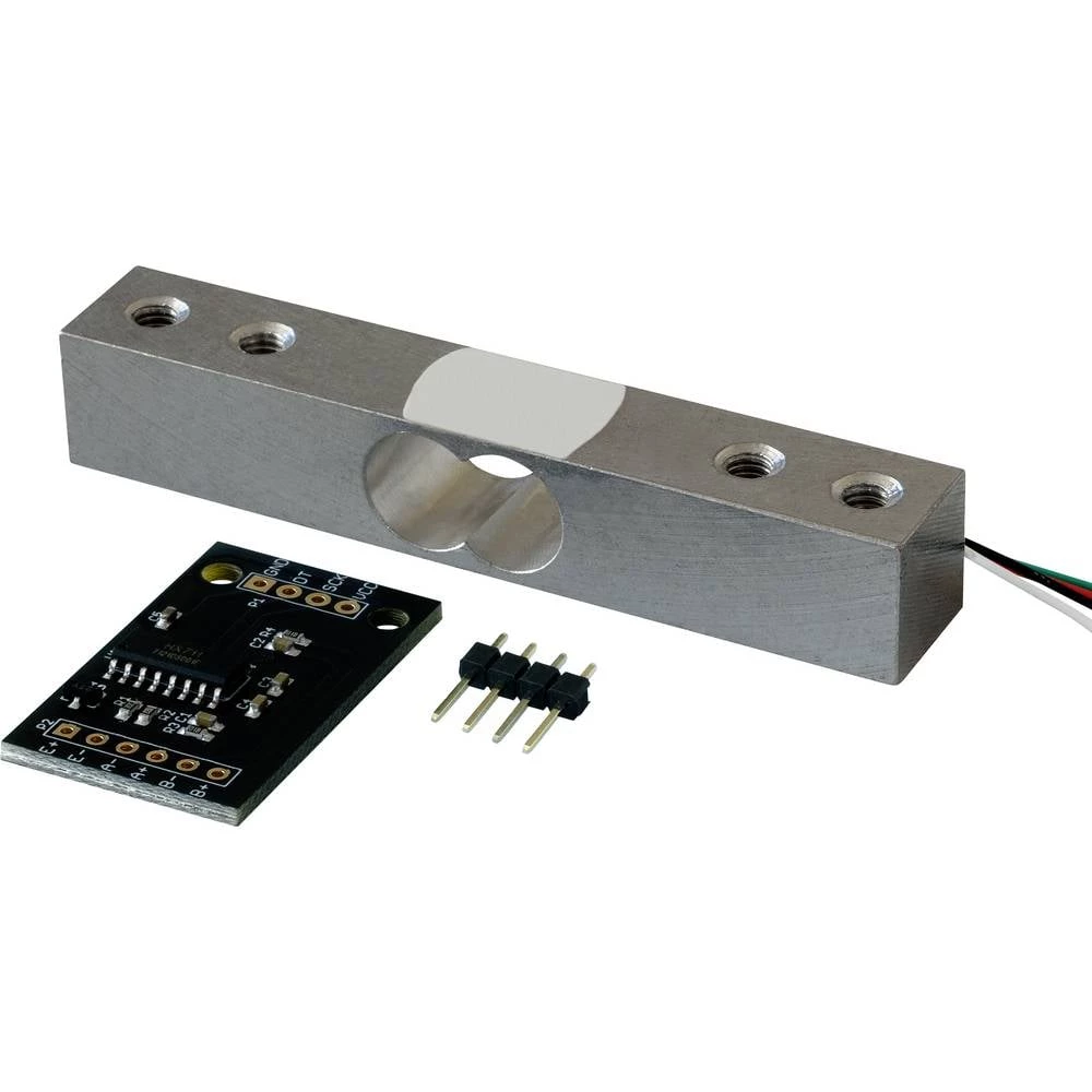Joy-it HX711-40 HX711-40 HX711 ADC modul s mjernom ćelijom od 40 kg - 24-bitni A/D pretvarač Kalibriran po tvornički sta slika