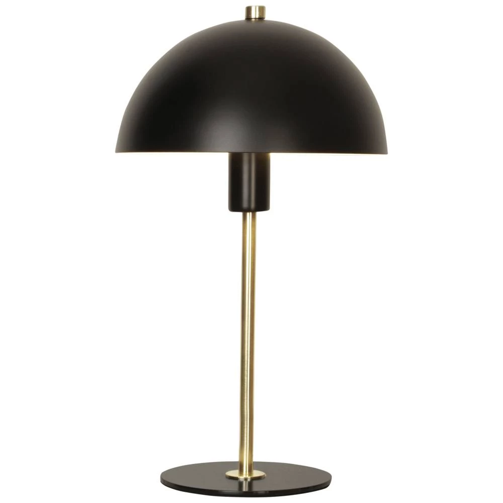 ECO-Light VEGA 9430-L1 NERO/ORO stolna svjetiljka E14 crna, mjedena slika