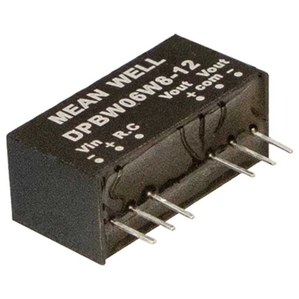 MEAN WELL DPBW06W8-12 DC/DC pretvarač 0.250 A 6 W Content 1 kom. slika