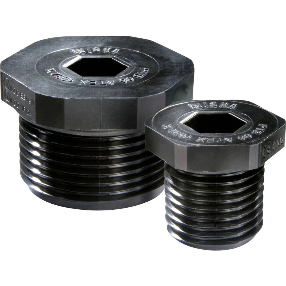 Wiska EX-EVSG 20 LT slijepi vijak otporno na udarce, zaštita od eksplozija   M20  plastika crna (RAL 9005) 100 St. slika