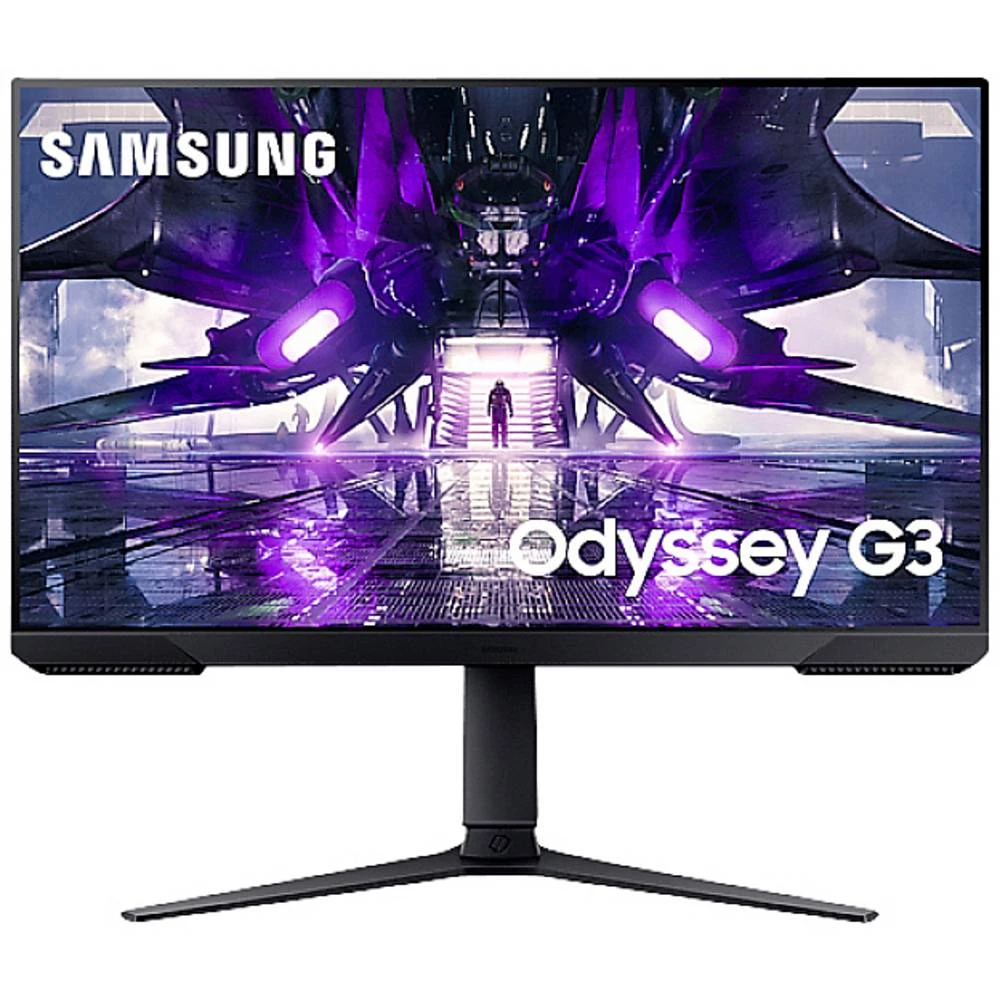 Samsung Odyssey G3 S27AG322NU LED zaslon 68.6 cm (27 palac) Energetska učinkovitost 2021 E (A - G) 1920 x 1080 piksel Full HD 1 ms HDMI™, DisplayPort, slušalice (3.5 mm jack) VA LED slika