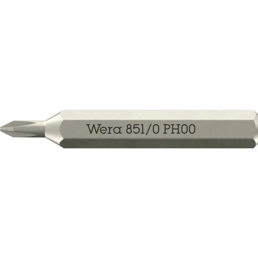 Wera 851 Micro 05058120001 križni bit PH 00 1 kom. slika