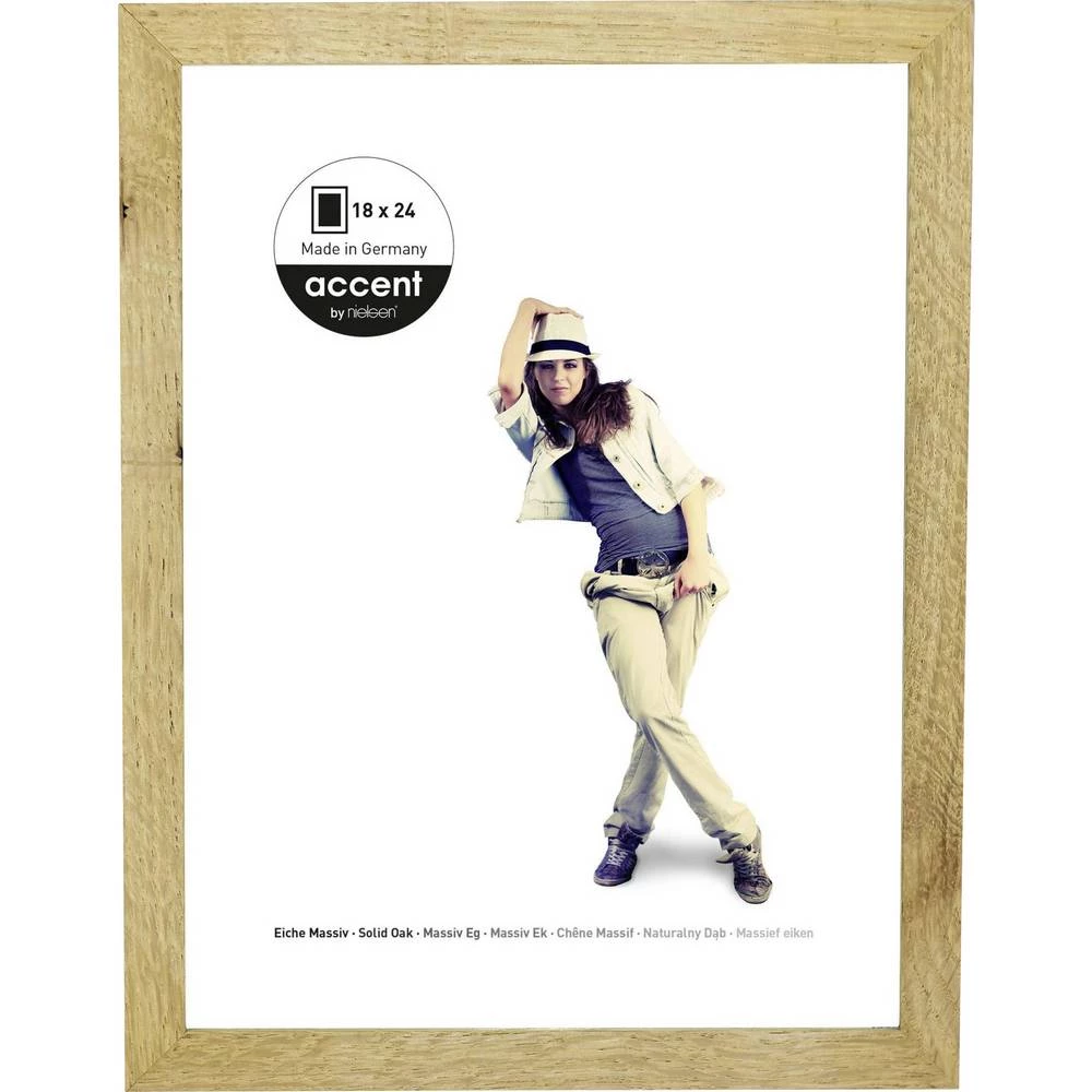 Nielsen Design 6734006 izmjenjivi okvir za slike Format papira: 18 x 24 cm  hrast slika