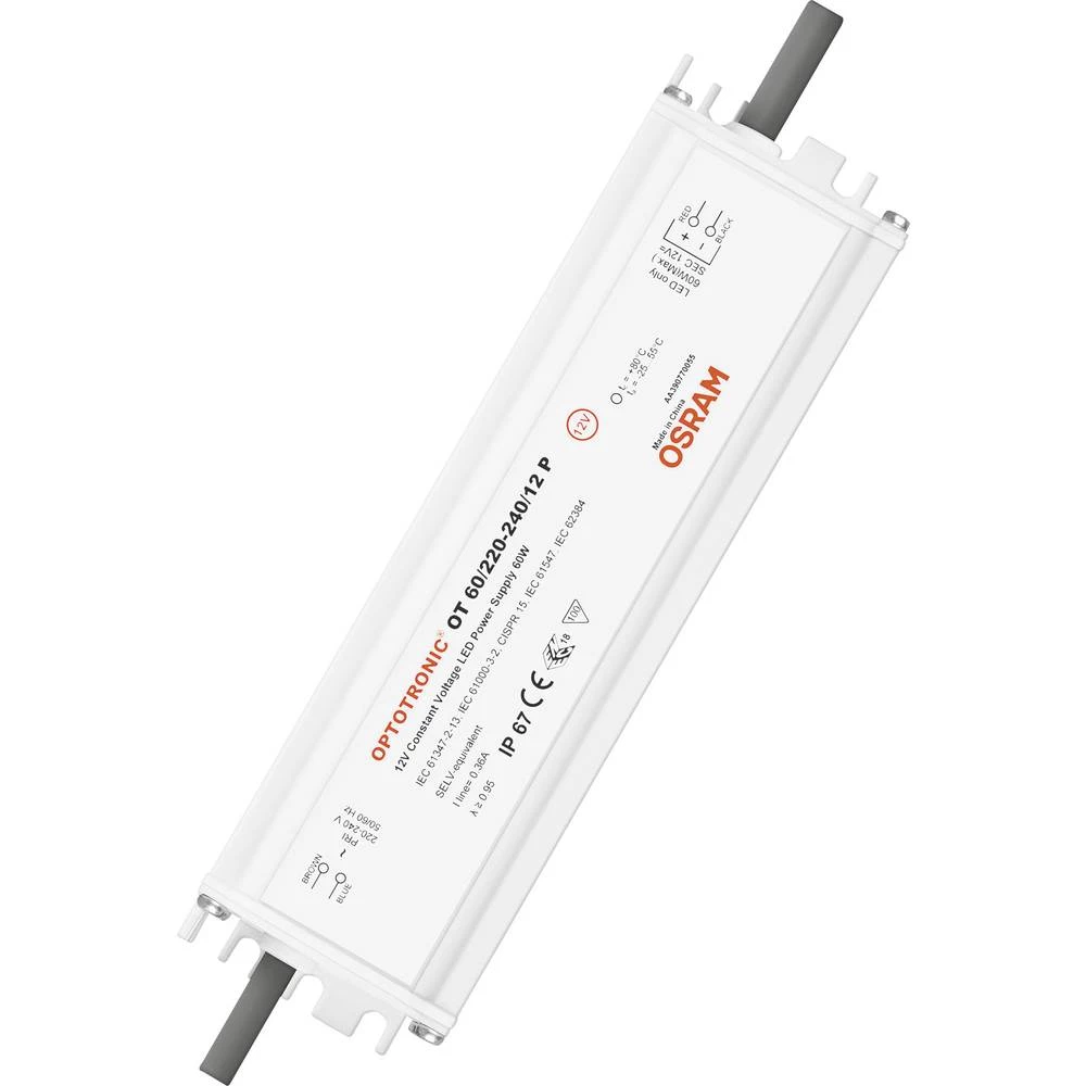 OSRAM OT60W/220-240/12 P 10X1 LED transformator Konstantni napon 60 W 12.5 V/DC Zatamnjivanje slika