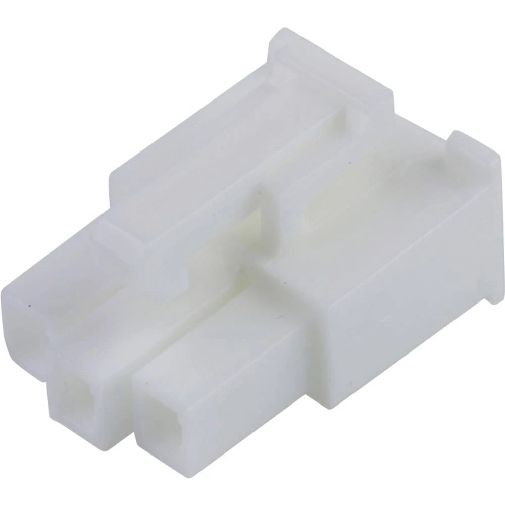 Molex 39014031 Mini-Fit Jr. Receptacle Housing, Single Row, 3 Circuits, UL 94V-0, Natural slika