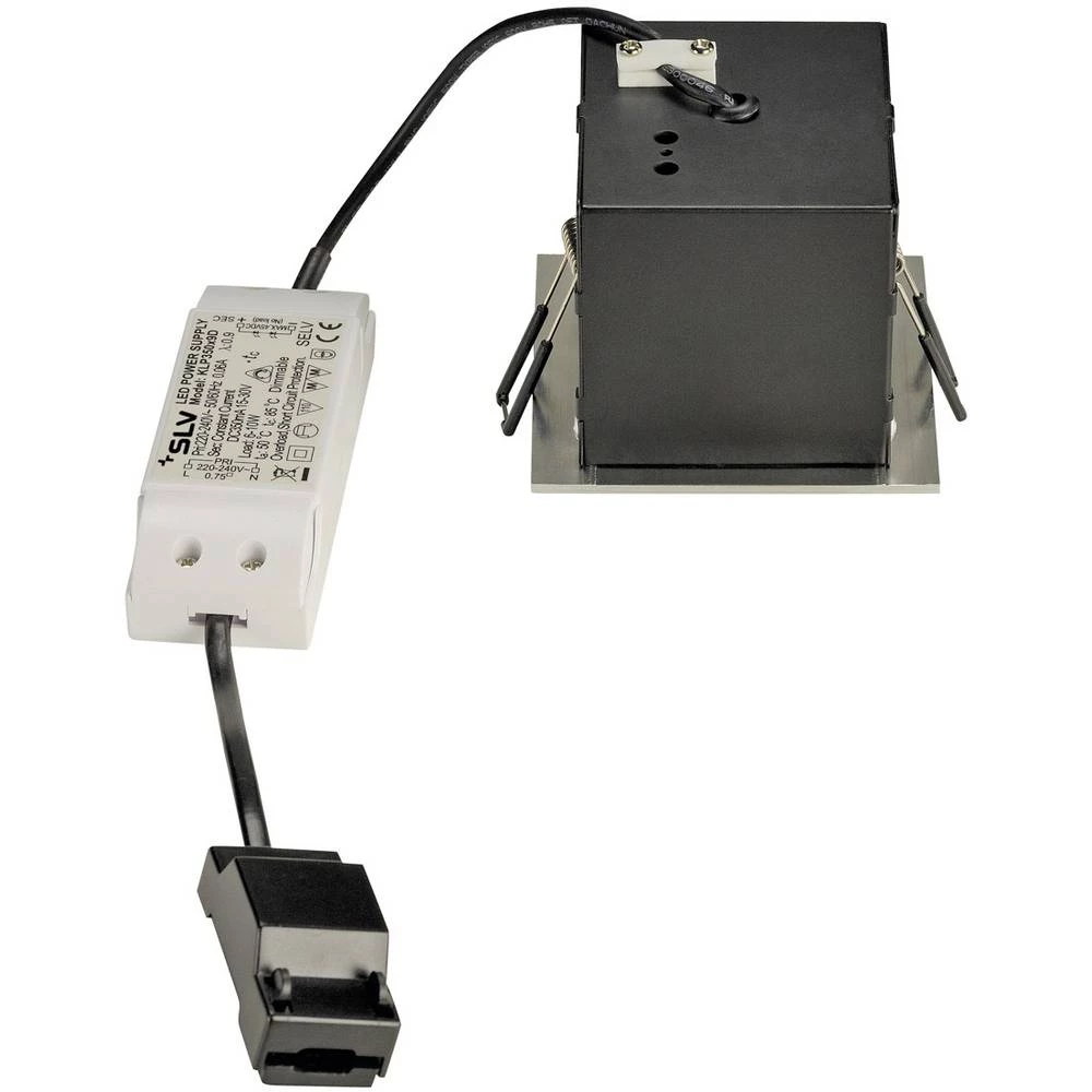 LED ugradna svjetiljka 8.3 W Aluminij (brušeni) SLV 115706 Aluminij (brušeni) slika