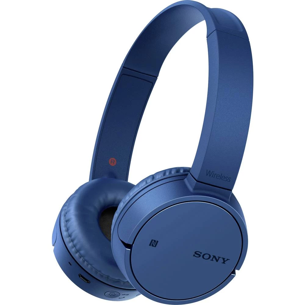 Bluetooth&reg; Naglavne slušalice Sony WH-CH500 Na ušima Slušalice s mikrofonom Plava boja slika