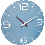 Kvarčni Zidni sat TFA 60.3047.14 35 cm x 3.5 cm Morsko-plava