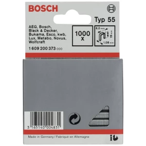 Spajalice 1000 St. Bosch Accessories 1609200373 Dimenzije (D x Š) 19 mm x 6 mm slika