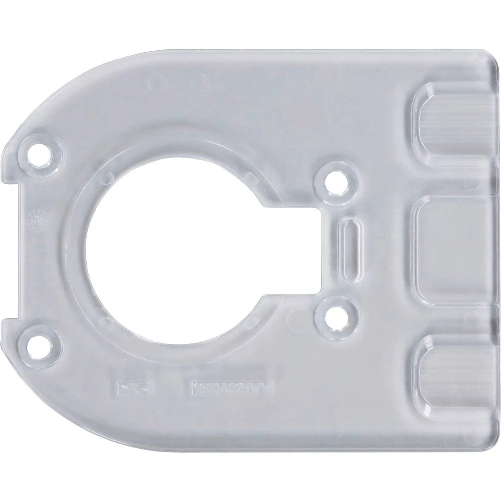 PRO osnovna ploča, polukružna, 7 x 93 x 118 mm Bosch Accessories 2608001110 slika