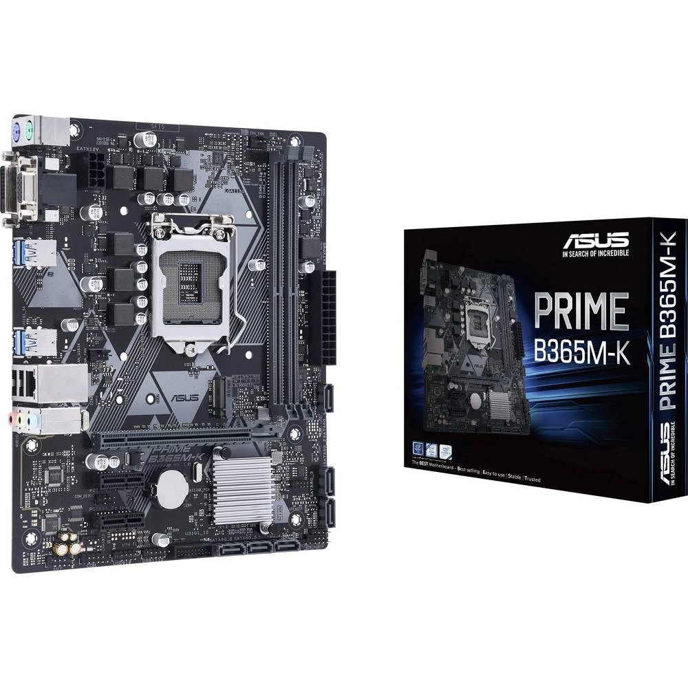 Asus PRIME B365M-K matična ploča Baza Intel® 1151v2 Faktor oblika Micro-ATX Set čipova matične ploče Intel® B365 slika