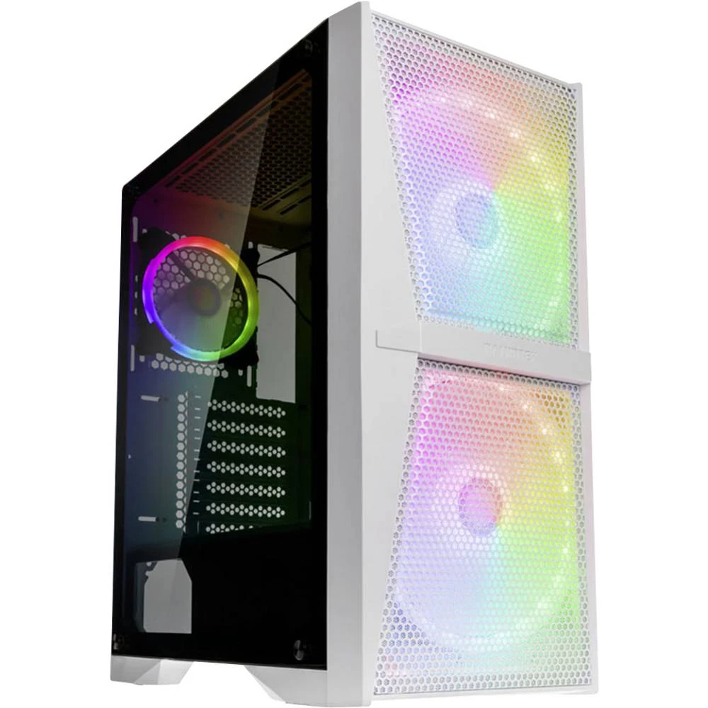 Raijintek 0R20B00207 midi-tower kućište za igraće računalo, kućište bijela slika