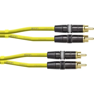 Audio Connection cable [1x Muški cinch konektor - 1x Muški cinch konektor] 1.5 m Žuta Cordial slika