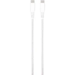 Vivanco USB kabel za punjenje USB 2.0 USB-C®, USB-C® 1.5 m bijela  62398