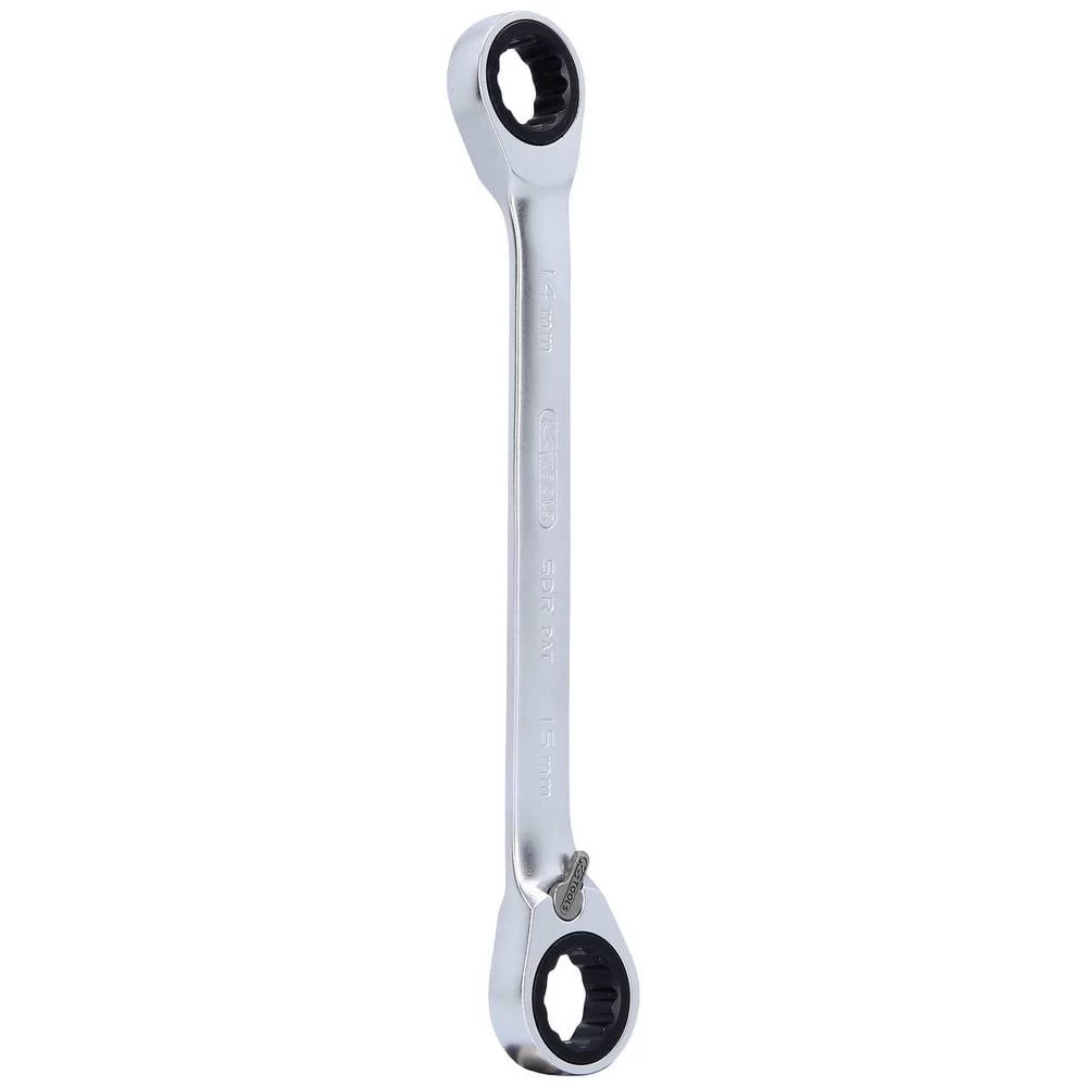 KS Tools 5034576 503.4576 dupli prstenasti ključ Veličina ključa (metrička) (naslov) 14 - 15 mm slika