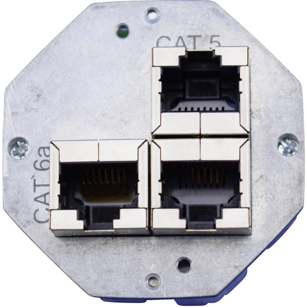 Mrežna utičnica Ugradnja Upotreba/utičnica CAT 6A KOMOS KDD 500 slika