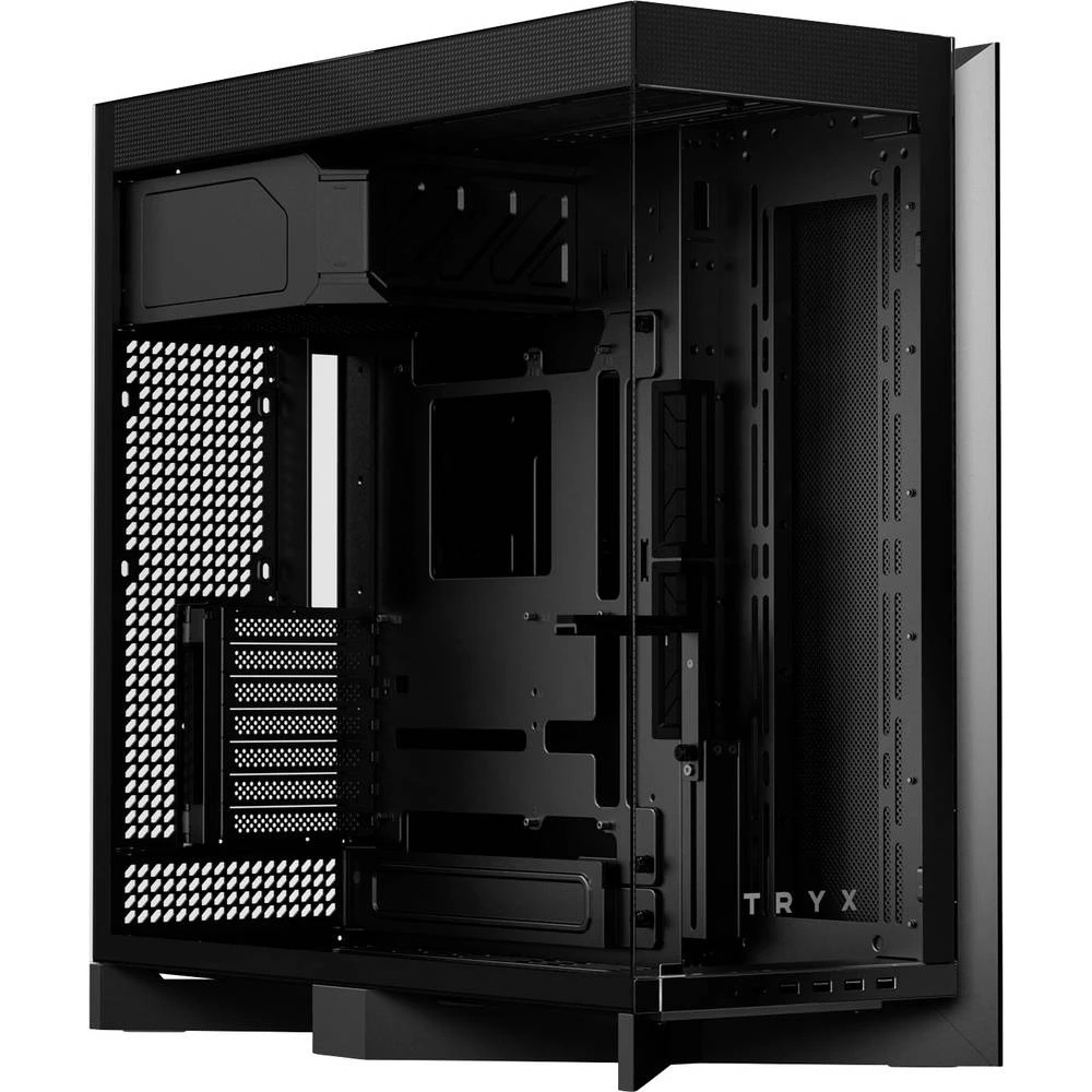TRYX TRYX LUCA L70 midi-tower kućište , kućište za igraće računalo, kućište za računala crna slika