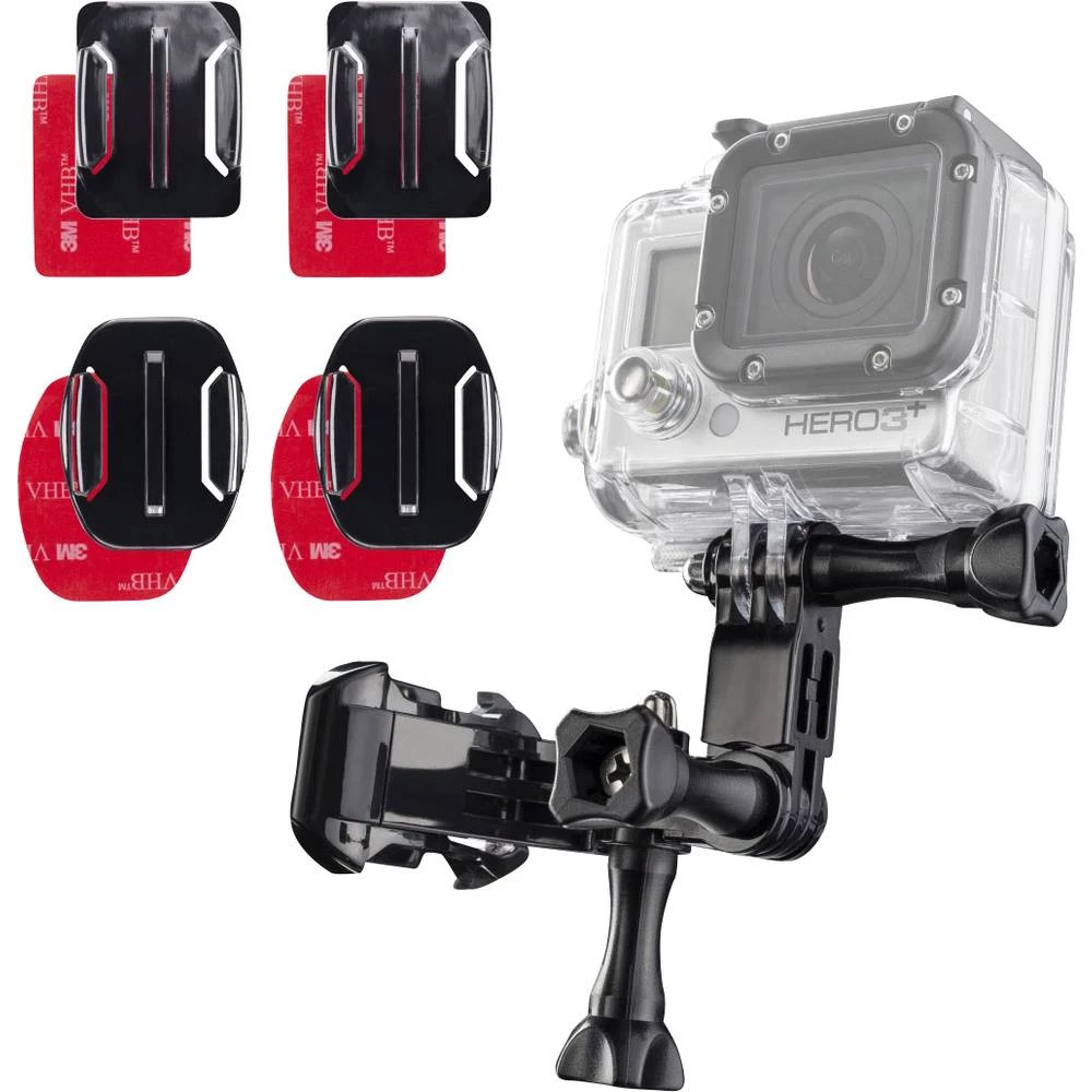 Komplet za pričvršćivanje Mantona Klebebefestigungsset mit GoPro A 20473 slika