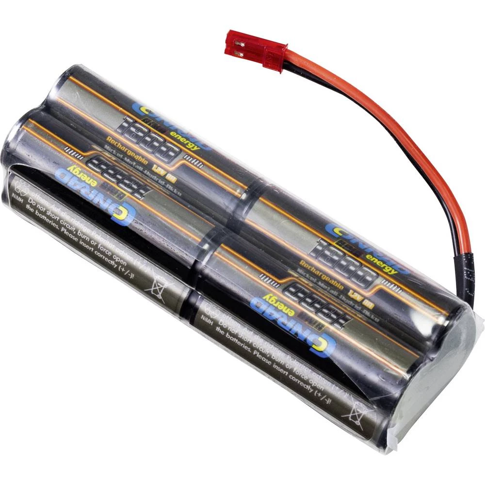 Conrad energy NiMH akumulator za odašiljače modela 9.6 V 1800 mAh blok bec slika