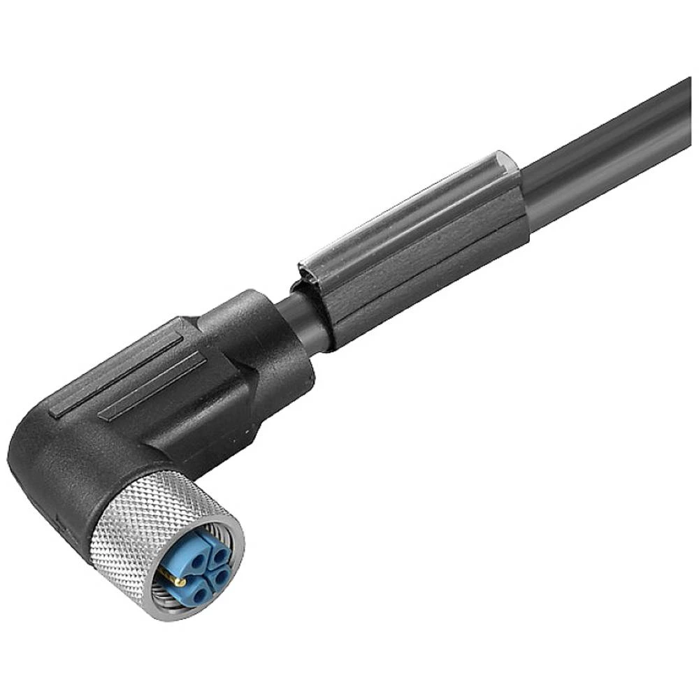 Weidmüller 2455190300 Utični konektor za senzor/aktivator, konfekcionirani M12 Ženski konektor 3 m Broj polova: 4+PE 1 ST slika