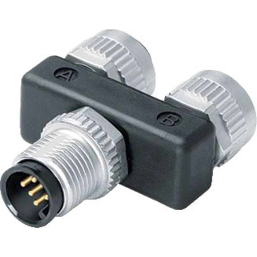 binder 79 5210 00 05-20 razdjenik i adapter za senzor/aktivator žženski konektor, ravni Broj polova: 5 1 St. slika