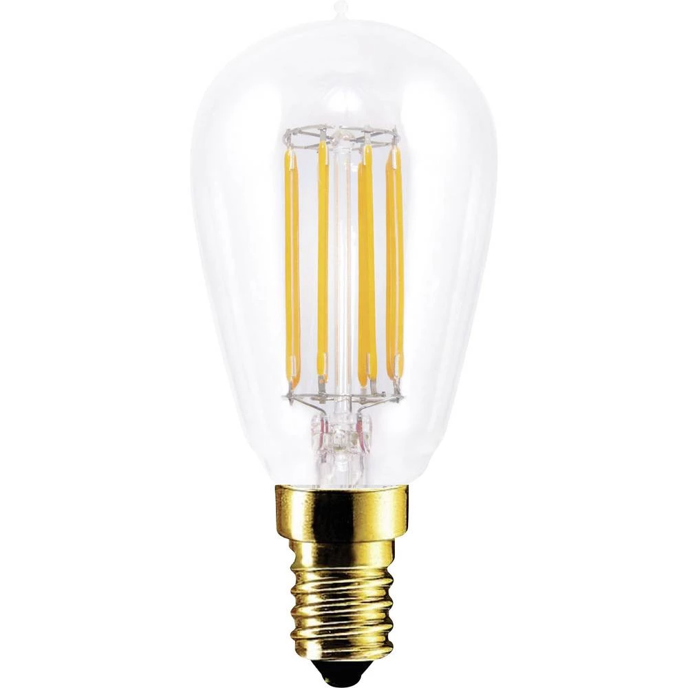 Segula LED ATT.CALC.EEK A+ (A++ - E) E14 Oblik štapa 4.7 W = 35 W Toplo bijela (&Oslash; x D) 45 mm x 100 mm Filament, Prigušiva slika