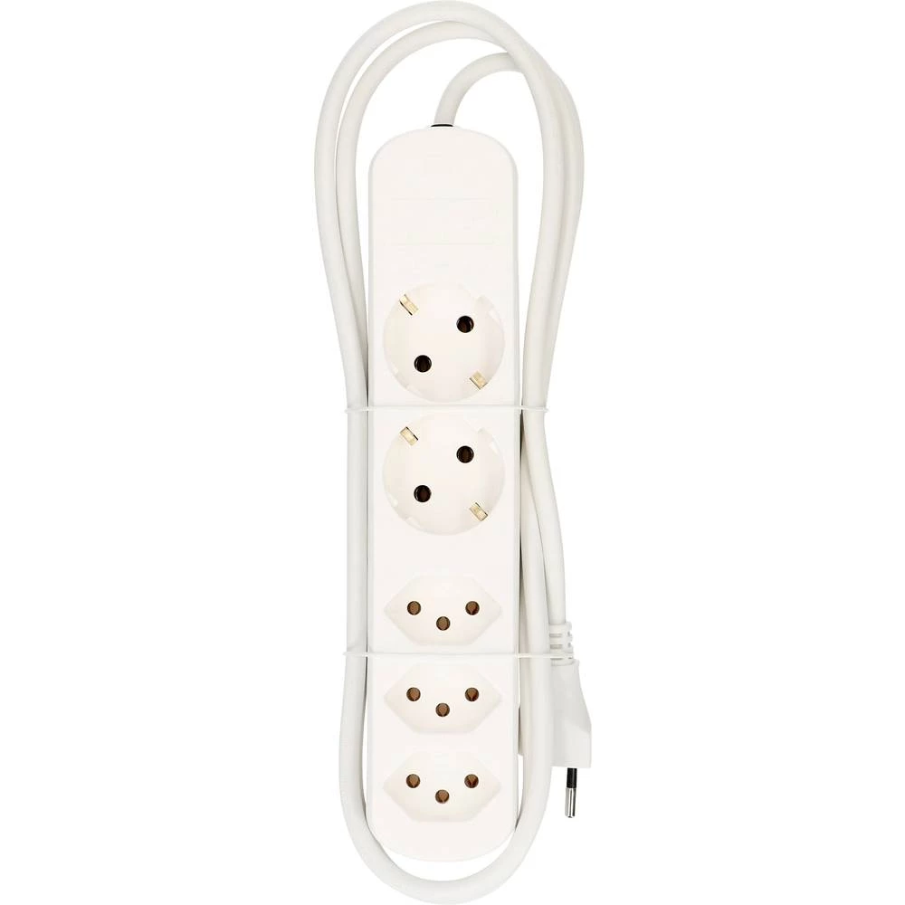 Max Hauri 160280 razvodna utičnica 1 komad bijela ch utikač 1 St. slika